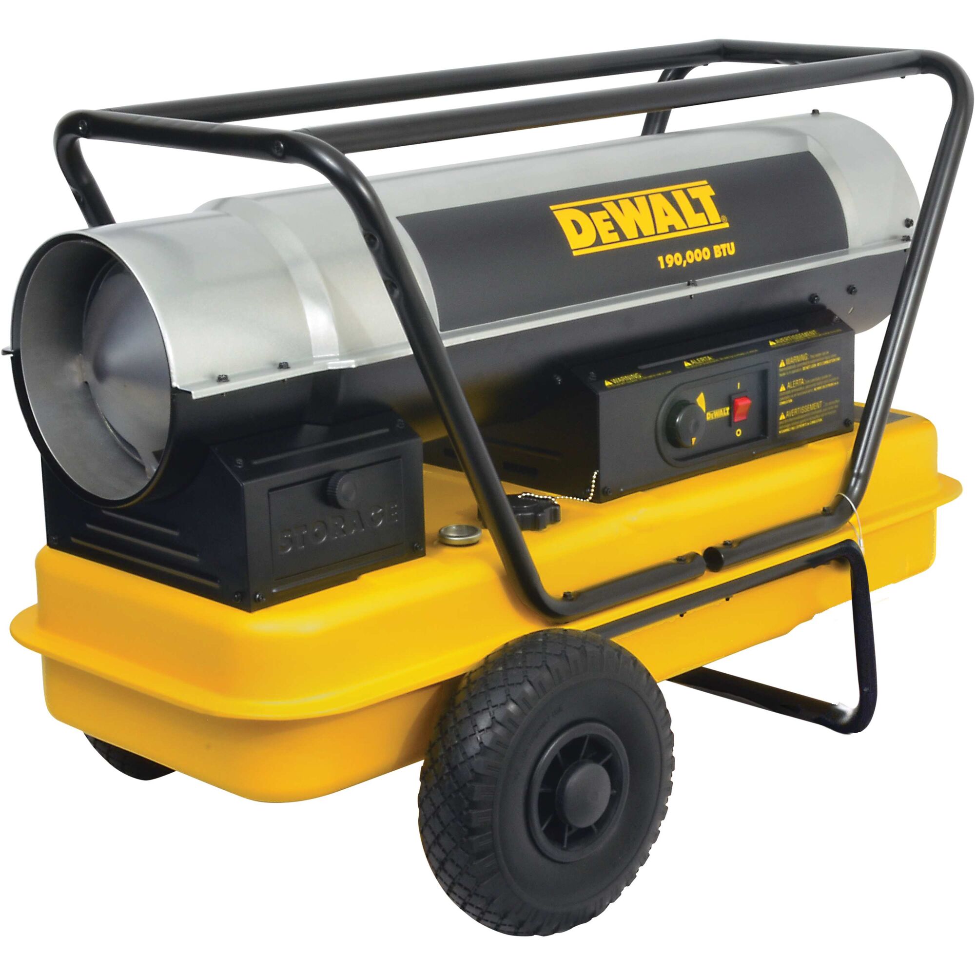 DeWalt DXH190HD Portable 190,000 BTU Forced Air Kerosene Space Heater