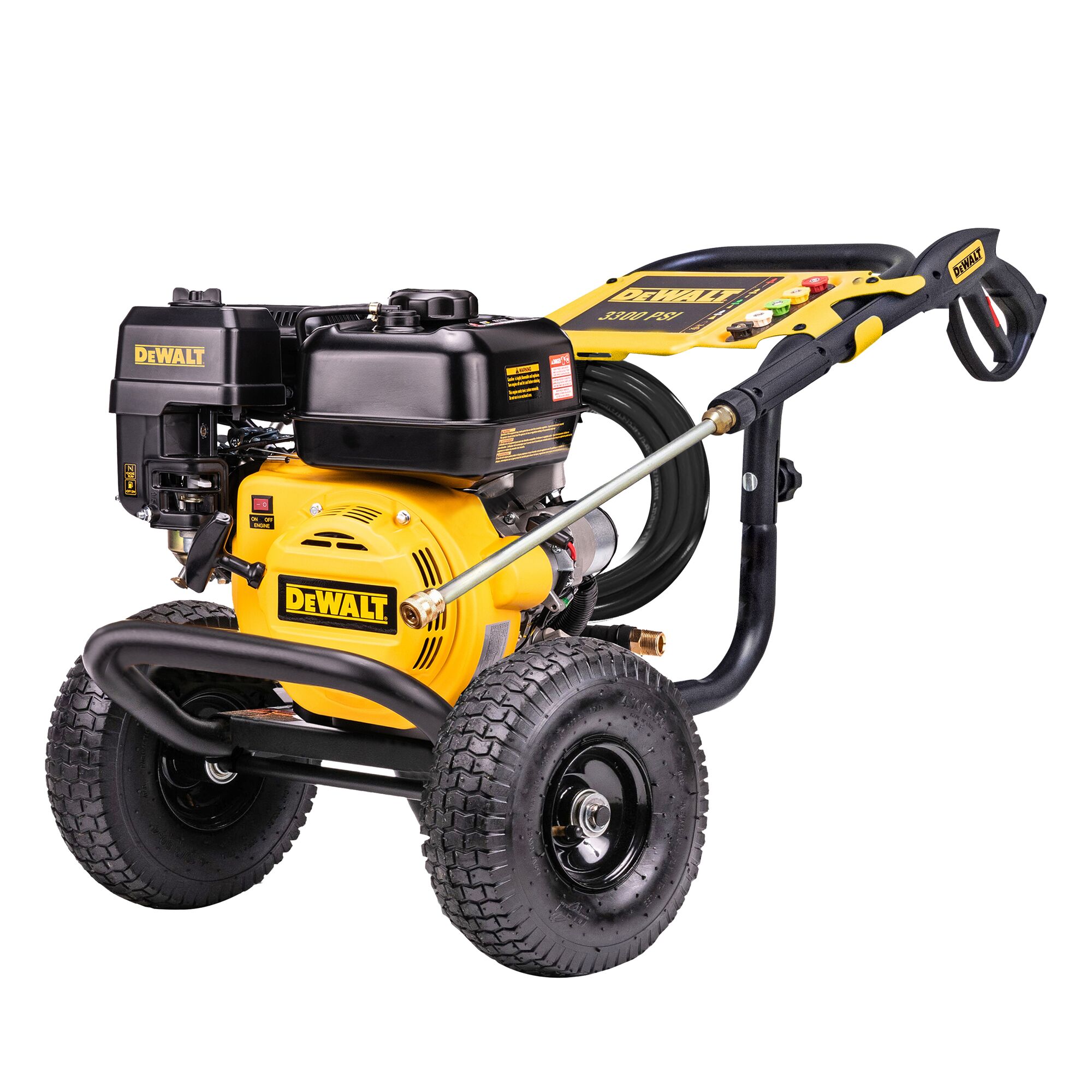 DeWalt 3300 PSI 2.4 GPM Gas Cold Water Pressure Washer