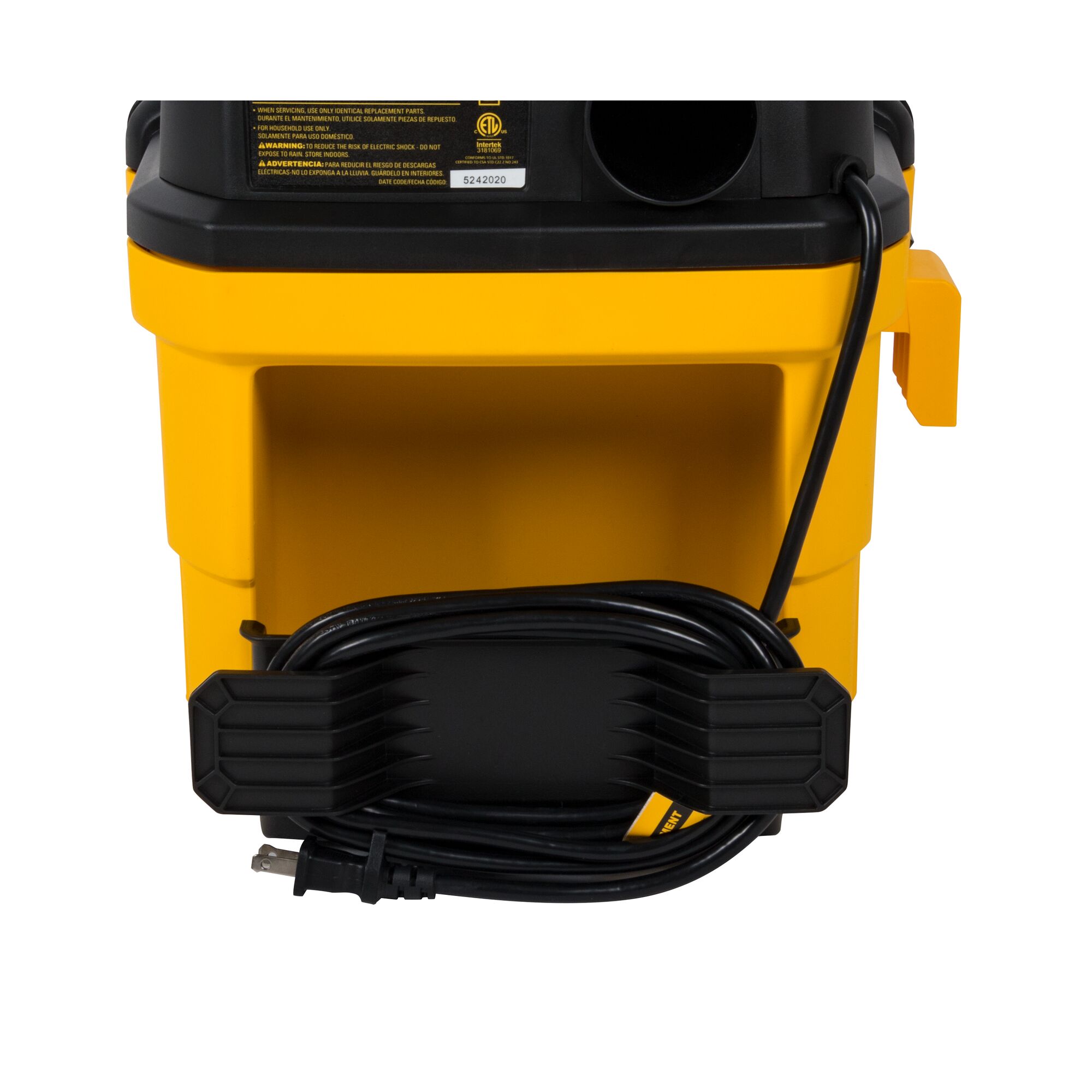 Dewalt wall mount shop vac discount