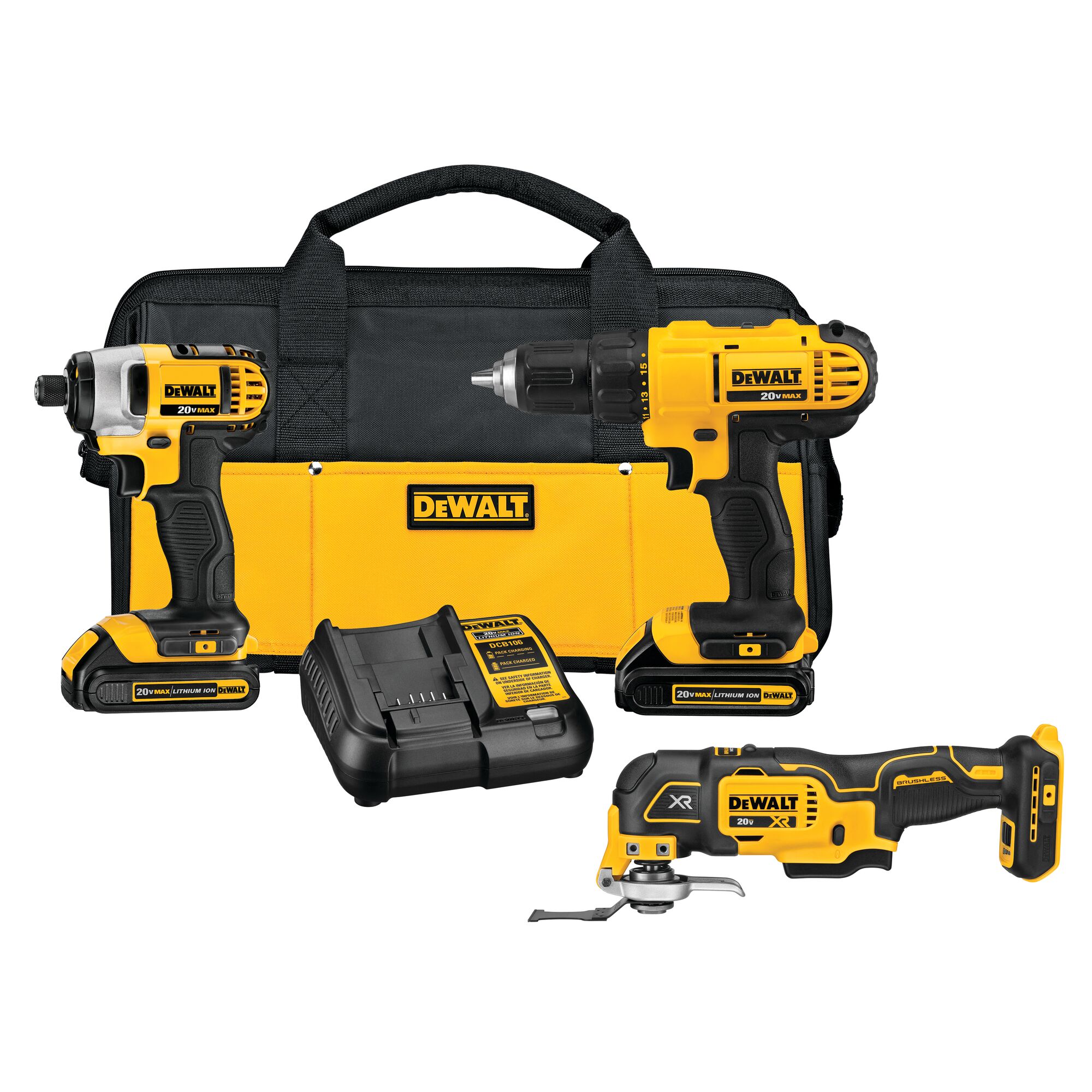 Dewalt cordless drill combo kit outlet