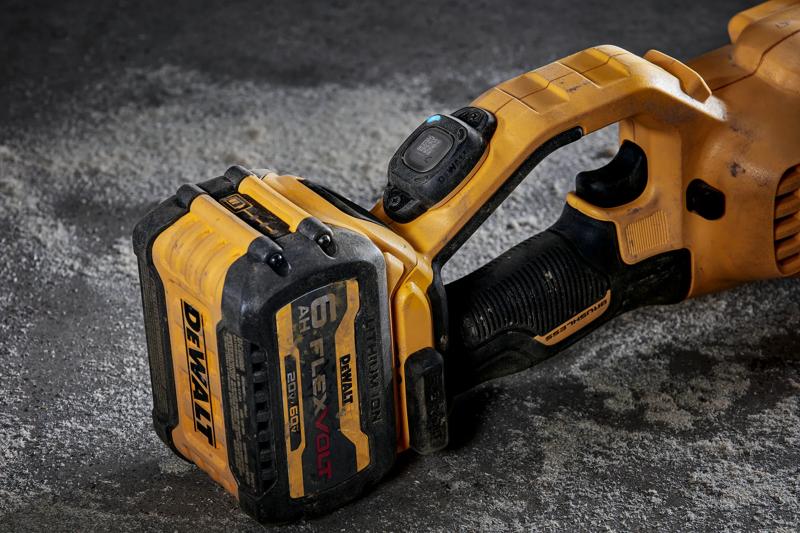 DEWALT Tool Connect tag on cordless tool