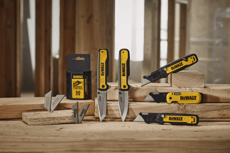 knives family shot with blades